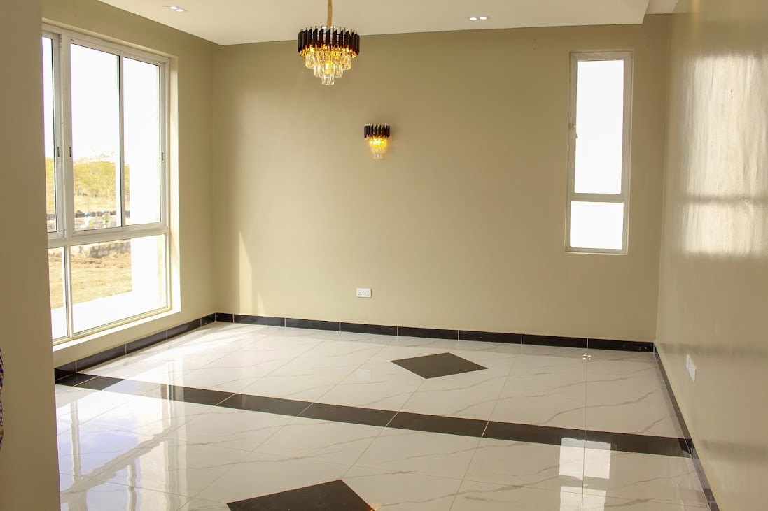 Spacious luxury living space interior at Westover Premier Homes