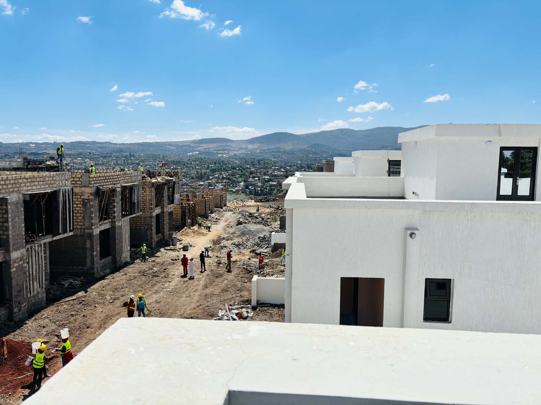 View across the community toward the hills